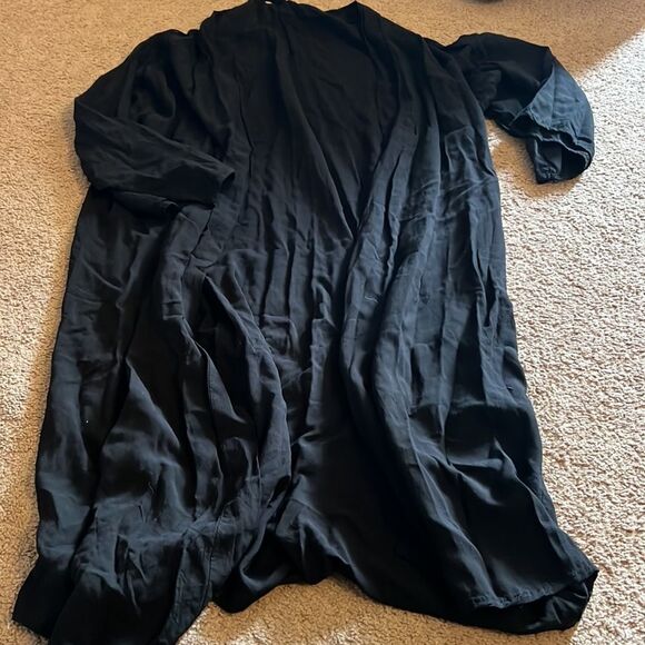 Cotton on xs/s black open light weight cardigan - Picture 3 of 6